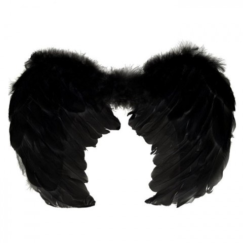 Крылья Ангела черные 45*35 см