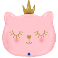 G Фигура Котенок принцесса. Розовый / Cat Princess