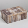 Коробка «Текстурное дерево», прямоугольник