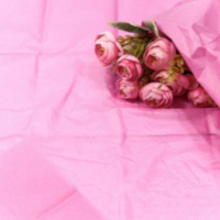 Упаковочная бумага Тишью, Розовый