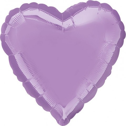 An Сердце Лаванда / Pearl Lavender Decorator Heart