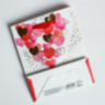 Пакет подарочный ламинированный вертикальный «I love you»