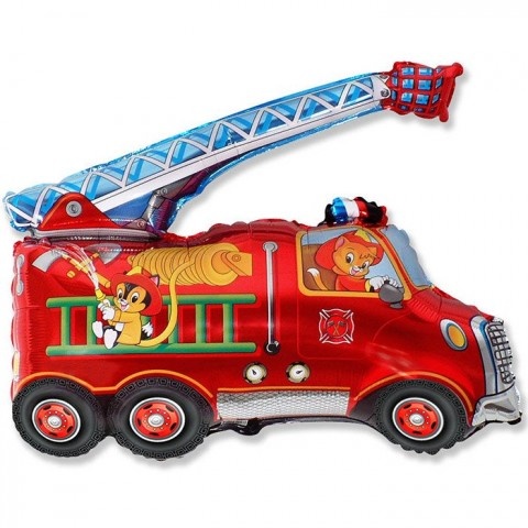 Мини-фигура Пожарная машина / Fire Truck