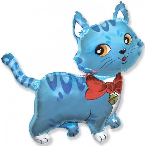 Мини-фигура Милый котенок (голубой) / Sweet Cat